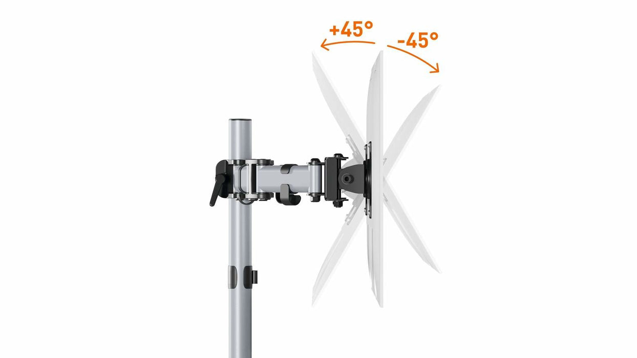 EAN 4005546734996 - Durable 509523 soporte para monitor 68,6 cm (27") Pared Plata imagen 4