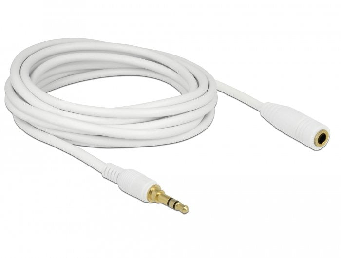 EAN 4043619855919 - DeLOCK 85591 cable de audio 5 m 3,5mm Blanco imagen 2