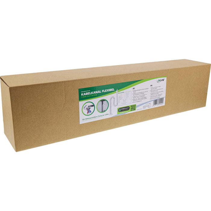 EAN 4043718309405 - InLine 59996C organizador de cables Escritorio Panel guíacables Blanco 1 pieza(s) imagen 6