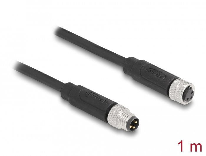 EAN 4043619801381 - DeLOCK 80138 cable para sensor y actuador Negro imagen 2