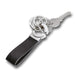 EAN 4024023115950 - TROIKA KR8-02/LE llavero y llavero tipo cartera Anilla de llavero Negro, Plata imagen 2