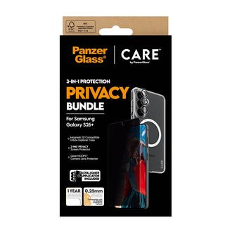 EAN 5715685034541 - PanzerGlass CR94821 funda para teléfono móvil 17 cm (6.7") Negro, Transparente imagen 3