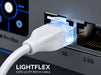 EAN 5715328207301 - Lanview LV-LIGHT-UTP602W cable de red Blanco 2 m Cat6 imagen 2