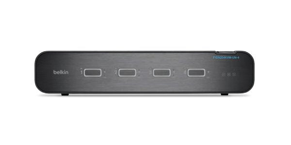 EAN 745883800964 - Belkin F1DN204KVM-UN-4 interruptor KVM Montaje en rack Negro imagen 1