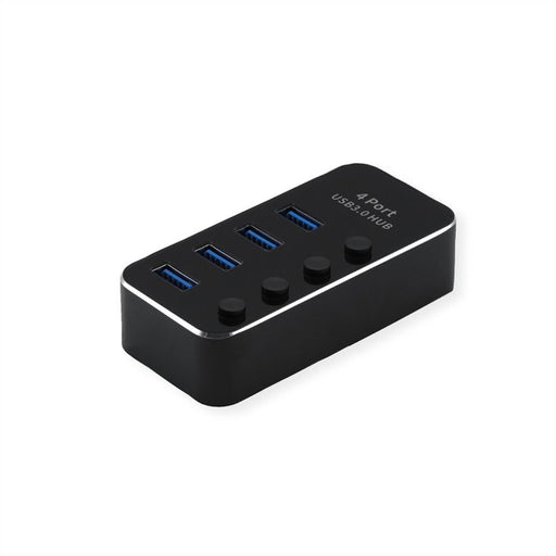EAN 7630049621527 - ROLINE 14.02.5056 hub de interfaz USB 3.2 Gen 1 (3.1 Gen 1) Type-A 5120 Mbit/s Negro imagen 1