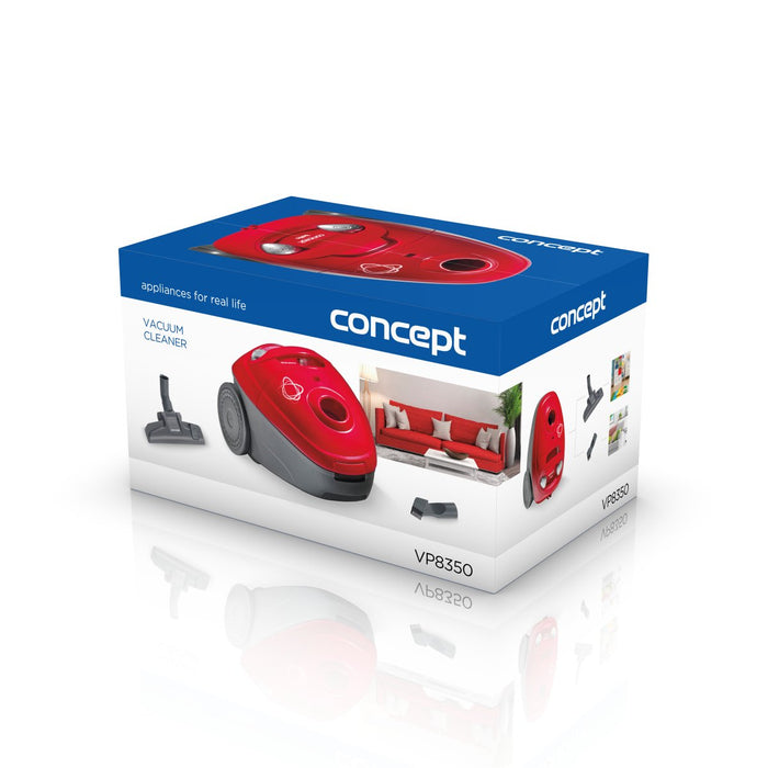 EAN 8595631004012 - Concept VP8350 aspiradora 1,8 L Aspiradora cilíndrica Secar 700 W Bolsa para el polvo imagen 7