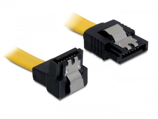 EAN 4043619827985 - DeLOCK 0.1m SATA M/M cable de SATA 0,1 m Amarillo imagen 1
