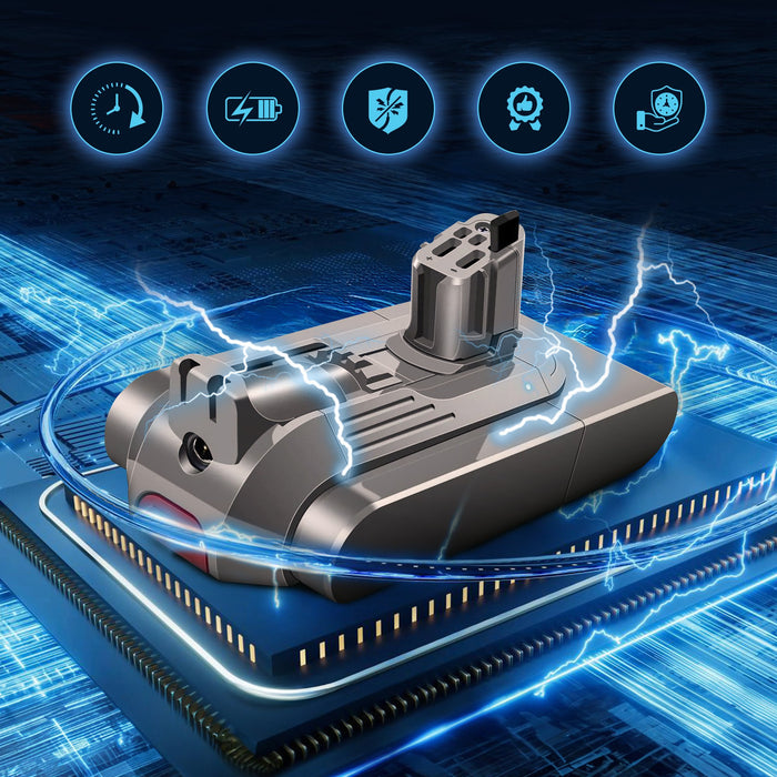 EAN 5907207222981 - Extralink BATERIA DYSON, V11 (CLICK TYPE) 25.2V 3000MAH batería recargable industrial imagen 2