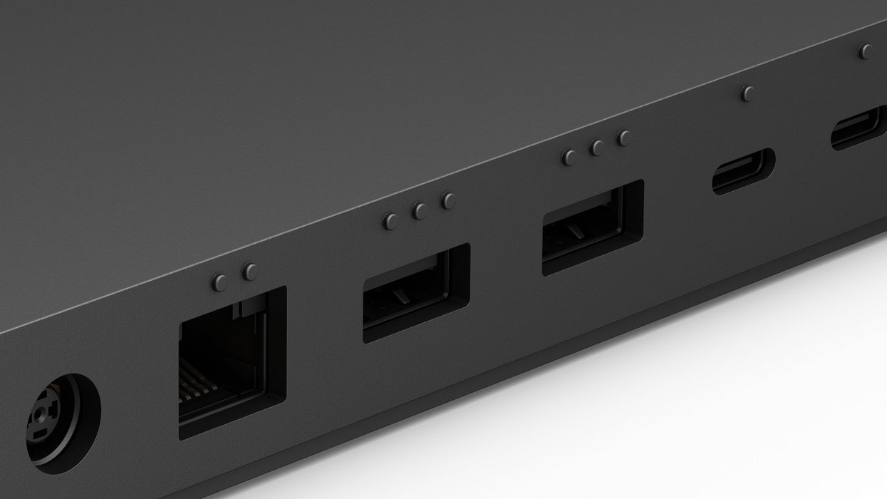 EAN 0196388142217 - Microsoft Surface Thunderbolt 4 Dock Alámbrico Negro imagen 3