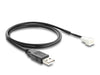 EAN 4043619912292 - DeLOCK 91229 cable de transmisión Negro 0,7 m USB A Molex (3-pin) imagen 2