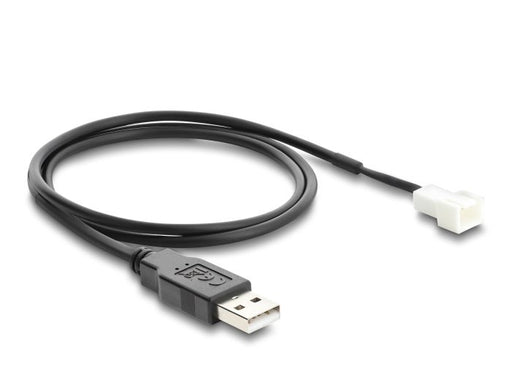 EAN 4043619912292 - DeLOCK 91229 cable de transmisión Negro 0,7 m USB A Molex (3-pin) imagen 2