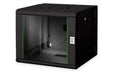 EAN 4016032257752 - Digitus DN-19 09-U-3-SW armario rack 9U Bastidor de pared Negro imagen 1