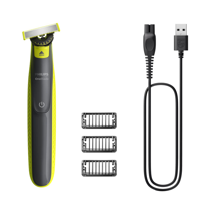 EAN 8720689029070 - Philips Norelco OneBlade QP2724/23 afeitadora Máquina de afeitar de láminas Recortadora Gris, Cal imagen 1