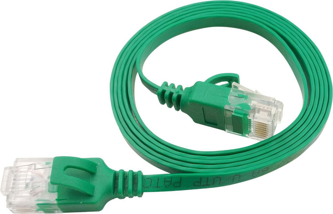 EAN 7072662028138 - LinkIT UTP-FL6A-00400-GR cable de red Verde 4 m Cat6a U/UTP (UTP) imagen 2