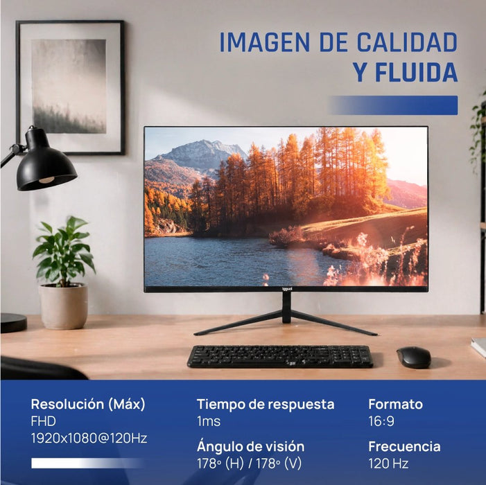 EAN 8435364319406 - iggual ML27S pantalla para PC 68,6 cm (27") 1920 x 1080 Pixeles Full HD LED Negro imagen 7