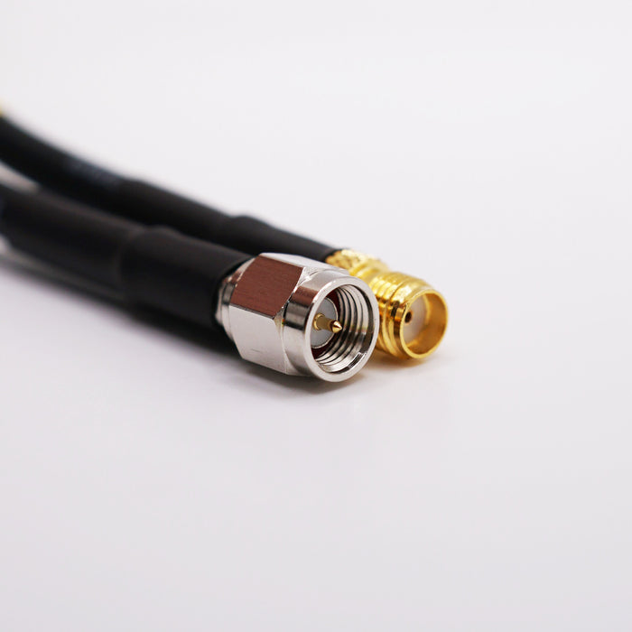 EAN 5055416044556 - Panorama Antennas CS29 CABLE 5M SMA PLG TO SMA JACK - YEL 2G/3G/4G LABELS cable coaxial imagen 1