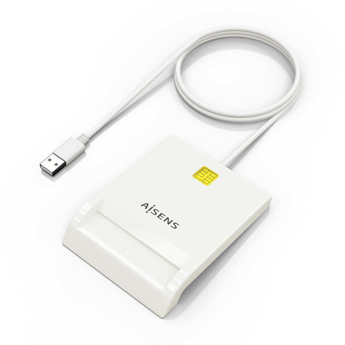 EAN 8436574709322 - AISENS ASCR-SN07-W lector de tarjeta inteligente Interior USB USB 2.0 imagen 2