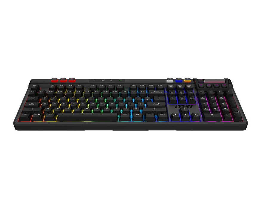 EAN 4711377270137 - MSI STRIKE PRO WIRELESS teclado Juego USB + Bluetooth QWERTY Inglés de EE. UU. Negro imagen 2