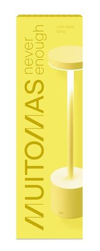 EAN 8021735228615 - Muitomas UPNDOWNLAMPYL lámpara de mesa LED Amarillo imagen 2