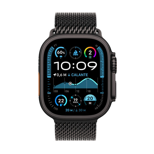 EAN 0195949588662 - Apple Watch Ultra 2 OLED 49 mm Digital 410 x 502 Pixeles Pantalla táctil 4G Negro GPS (satélite) imagen 2
