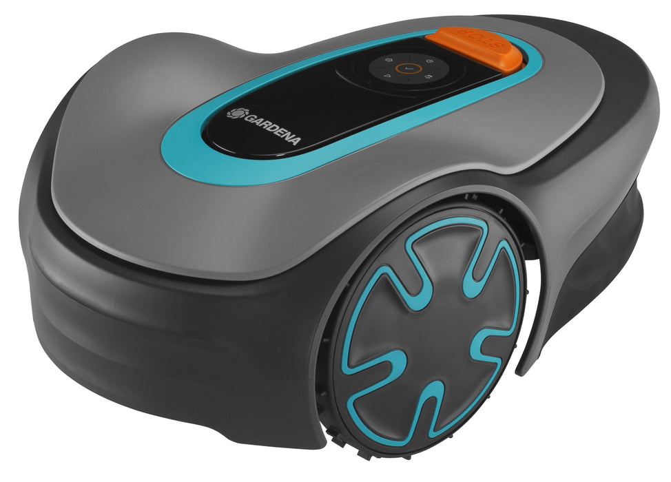 EAN 4078500053181 - Gardena SILENO minimo Robot cortacésped Batería Negro, Azul, Gris imagen 1