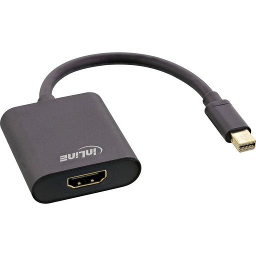 EAN 4043718290482 - InLine 17193S adaptador de cable de vídeo 0,15 m Mini DisplayPort HDMI Negro imagen 1