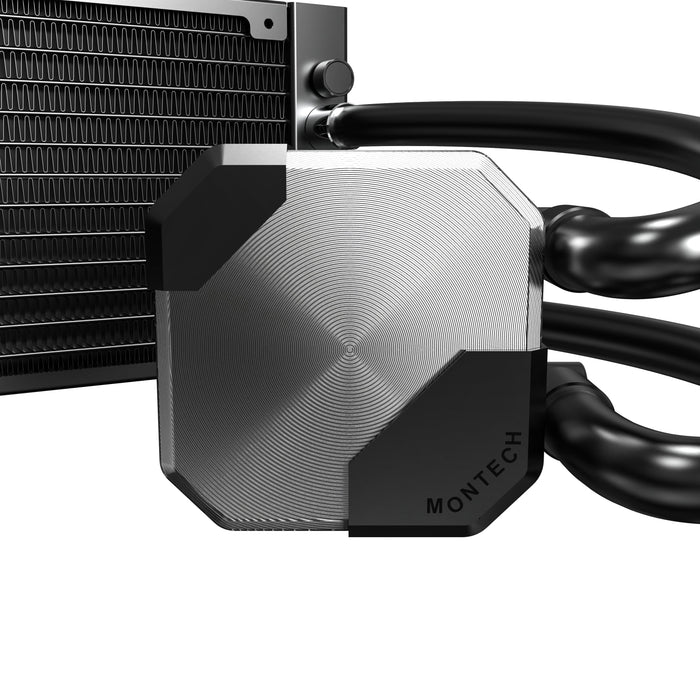 EAN 4710562748482 - Montech HyperFlow Silent 360 Procesador Sistema de refrigeración líquida todo en uno 12 cm Negro 1 pieza( imagen 6