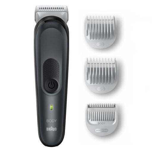 EAN 4210201417040 - Braun Series 3 BG3350 afeitadora corporal Negro, Gris imagen 1