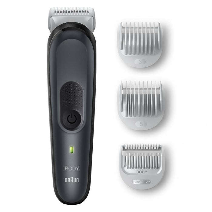 EAN 4210201417040 - Braun Series 3 BG3350 afeitadora corporal Negro, Gris imagen 1
