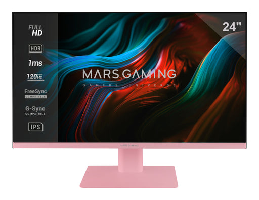 EAN 8435693110620 - Mars Gaming MV-24P pantalla para PC 61 cm (24") 1920 x 1080 Pixeles Full HD LED Rosa imagen 2