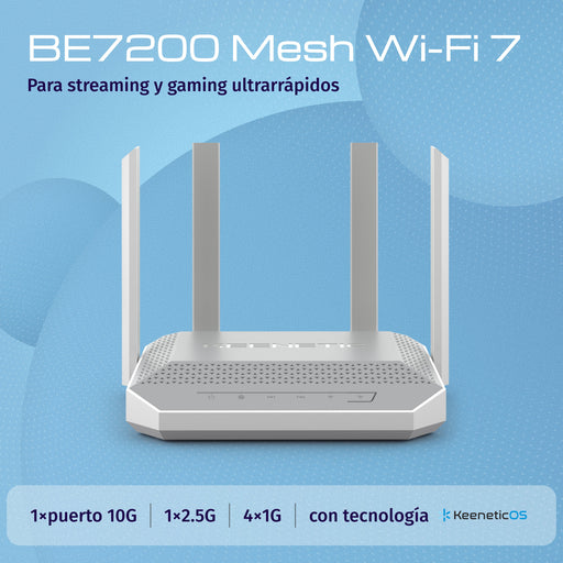 EAN 4897082922537 - Keenetic Titan (KN-1812) router inalámbrico 10 Gigabit Ethernet Doble banda (2,4 GHz / 5 GHz) Blanco imagen 2