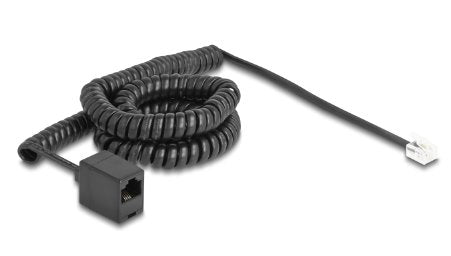 EAN 4043619901142 - DeLOCK 90114 cable telefónico 5 m Negro imagen 2