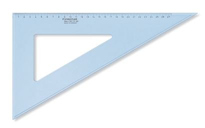 EAN 4007817567043 - Staedtler Mars 567 Regla de escritorio 310 mm Plástico Azul, Transparente 1 pieza(s) imagen 1