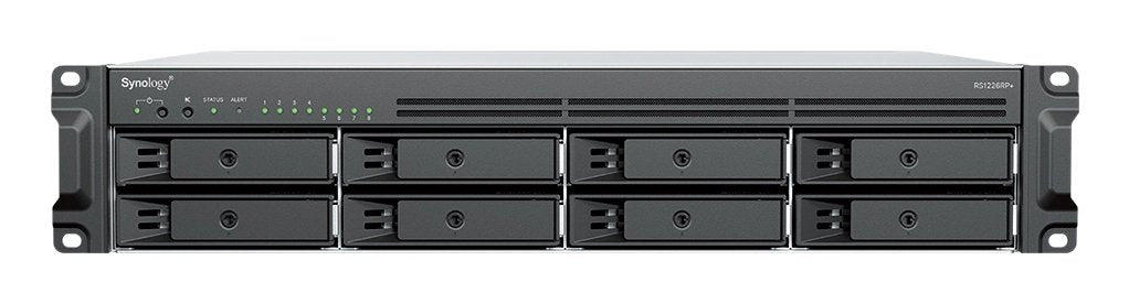 EAN 4711174726875 - Synology RackStation RS1226RP+ servidor de almacenamiento NAS Bastidor (2U) AMD Ryzen V1500B 4 GB DDR4 0  imagen 1