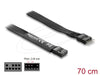 EAN 4043619860586 - DeLOCK 86058 cable paralelo Negro 0,7 m imagen 2