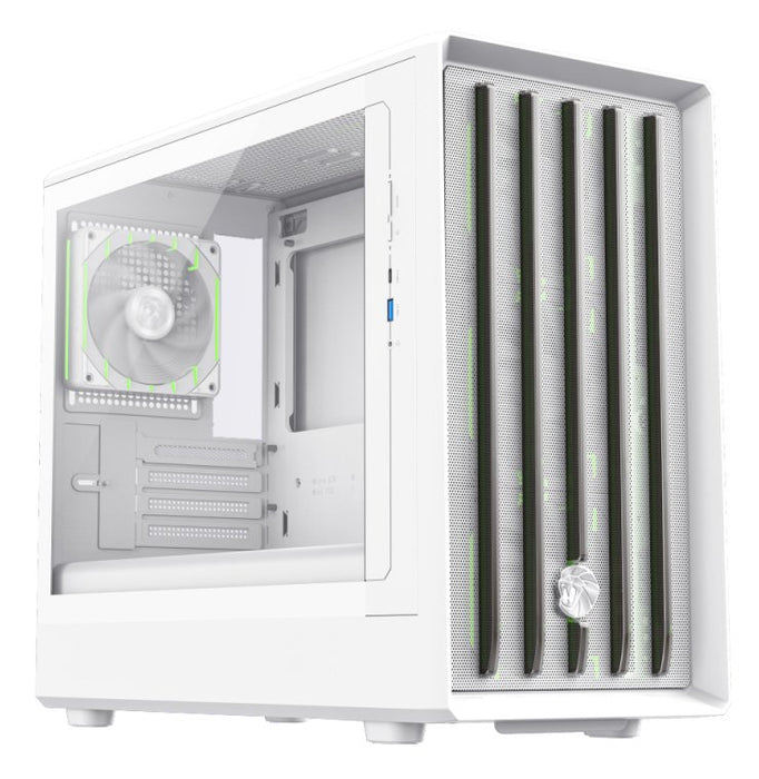 EAN 6931858778404 - GameMax CLAW 360 WH Micro Torre Blanco imagen 1