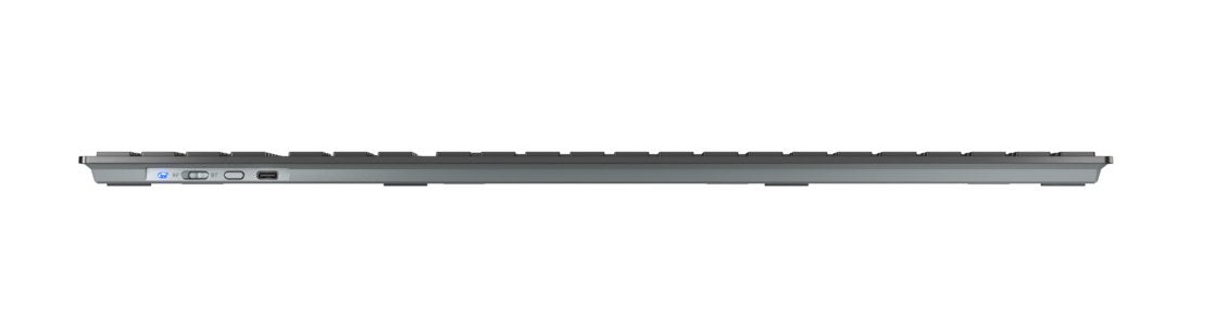 EAN 4025112119255 - CHERRY KW 9100 SLIM teclado Universal RF Wireless + Bluetooth QWERTY Portugués Negro, Gris imagen 3
