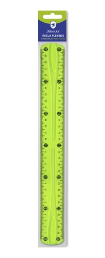 EAN 8430173247391 - Bismark 324739 cirterio Regla de escritorio 300 mm Cloruro de polivinilo (PVC) Verde 1 pieza(s) imagen 1