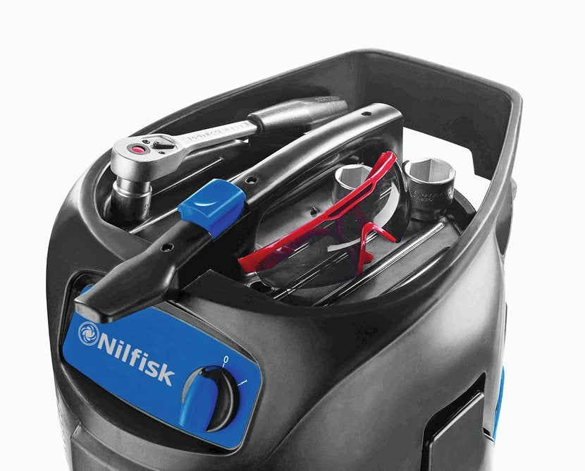 EAN 5711145171474 - Nilfisk ATTIX 30 30 L Aspiradora de tambor Seca y húmeda 1500 W Bolsa para el polvo imagen 5