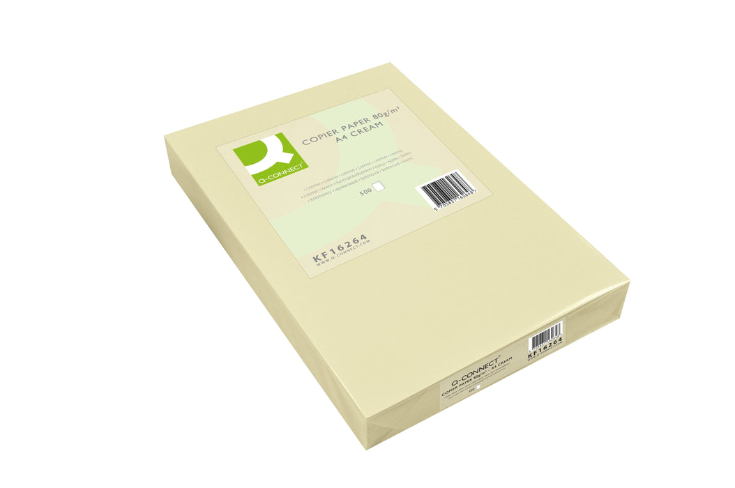 EAN 5705831162648 - Q-CONNECT KF16264 papel para impresora de inyección de tinta A4 (210x297 mm) Crema de color imagen 1