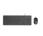 EAN 0195122875503 - HP 150 Wired Mouse and Keyboard Combination teclado Ratón incluido USB Negro imagen 1