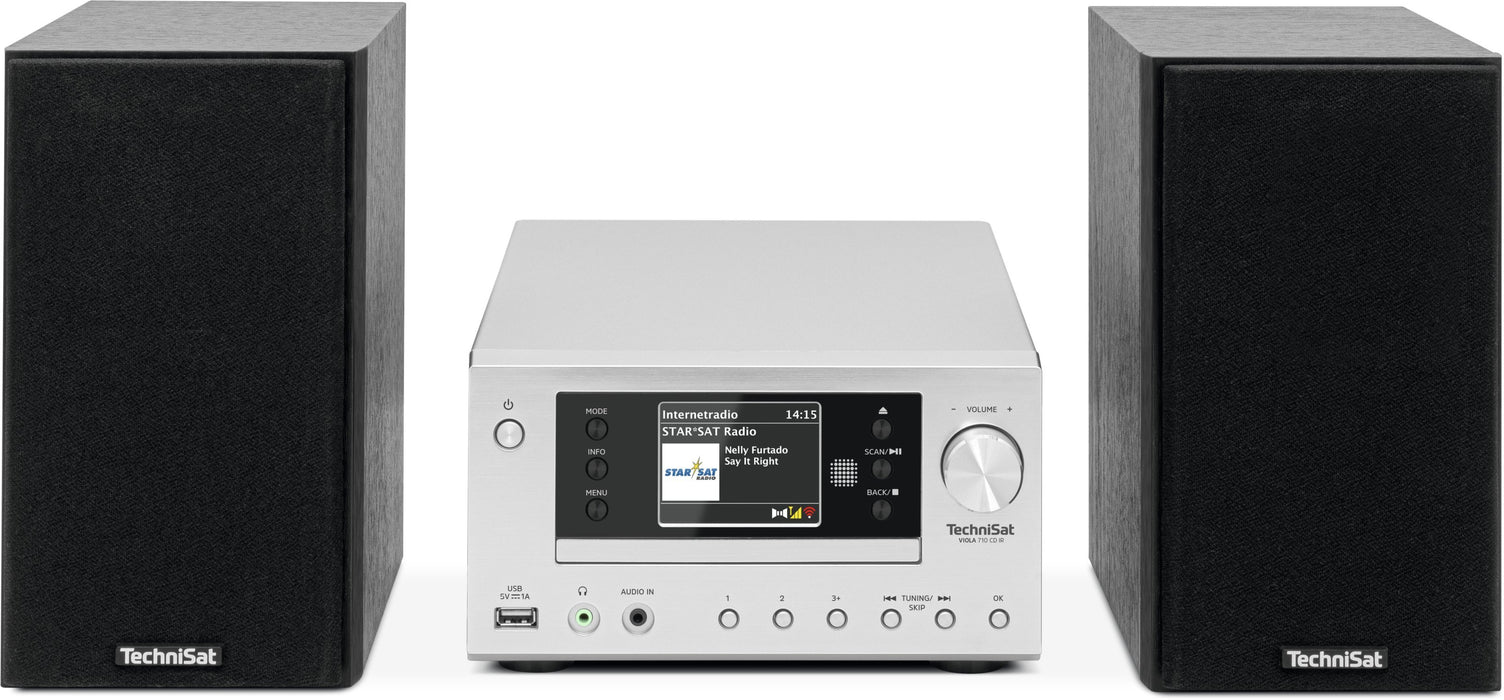 EAN 4019588029378 - TechniSat Viola 710 CD IR Internet Analógico y digital Plata imagen 1
