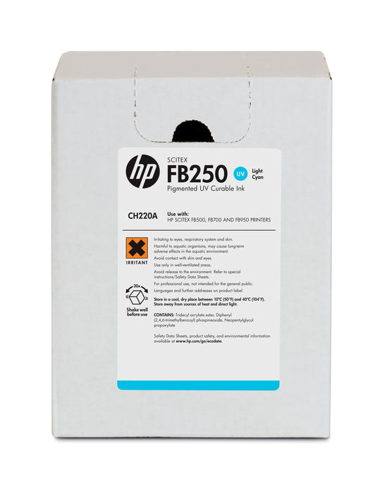 EAN 883585984534 - HP FB250 3-liter Light Cyan Scitex Ink Cartridge cabeza de impresora imagen 1