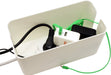 EAN 7611990145355 - VALUE 19.99.3236 organizador de cables Caja de cables Blanco 1 pieza(s) imagen 3