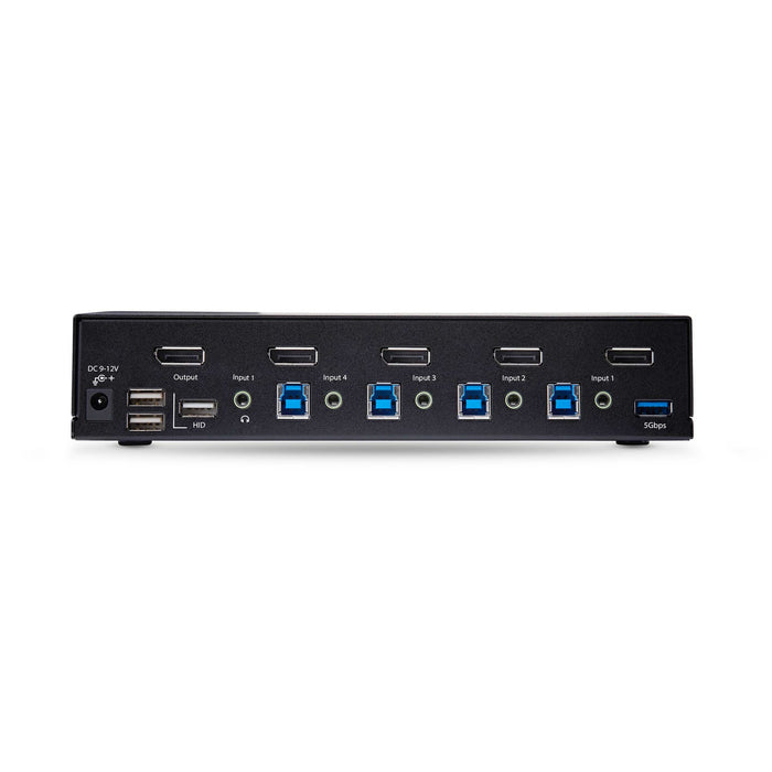 EAN 0065030893206 - StarTech.com D86A2-4-PORT-8K-KVM interruptor KVM Negro imagen 4