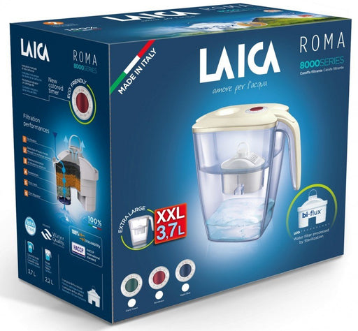 EAN 8013240705569 - Laica Roma Filtro de agua para jarra 3,7 L Azul, Crema de color imagen 2