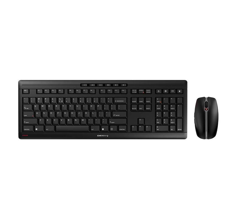 EAN 4025112090806 - CHERRY Stream Desktop teclado Ratón incluido Oficina RF inalámbrico QWERTY Inglés de EE. UU. Negro imagen 1