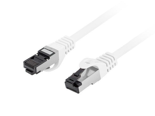 EAN 5901969440645 - Lanberg PCF8-10CU-0025-W cable de red Blanco 0,25 m Cat8.1 S/FTP (S-STP) imagen 1