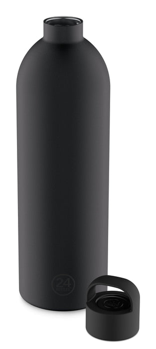 EAN 8059388264391 - 24Bottles 2245 bidón de agua Uso diario, Fitness 1500 ml Acero inoxidable Negro imagen 2