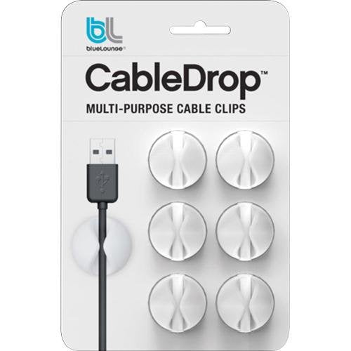 EAN 705105462738 - Bluelounge CableDrop abrazadera para cable Blanco 6 pieza(s) imagen 2